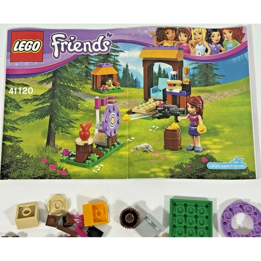 LEGO Friends Archery Range Set 41120 Multi Mia Minifigure Target Hedgehog
